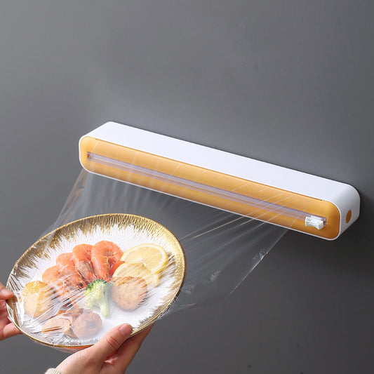 Tookie Plastic Wrap Dispenser - Smart Foil and Film Dispenser with Cutter - KitchenEase